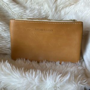 Prototype Sunflower Portland Leather Goods Zip Pouch